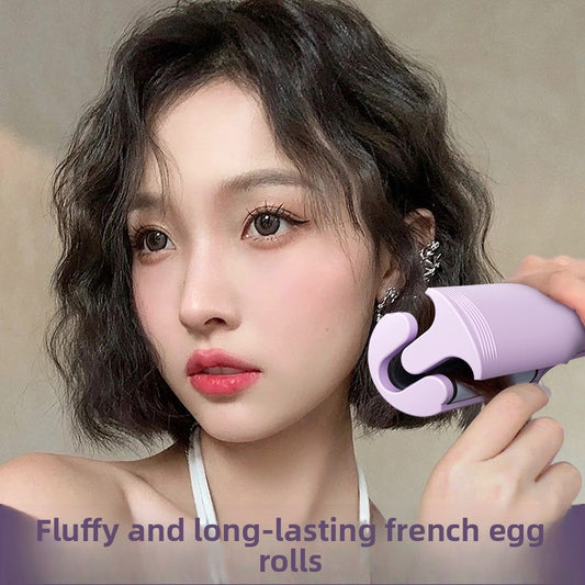 Deep u hair curling iron for long-lasting styling