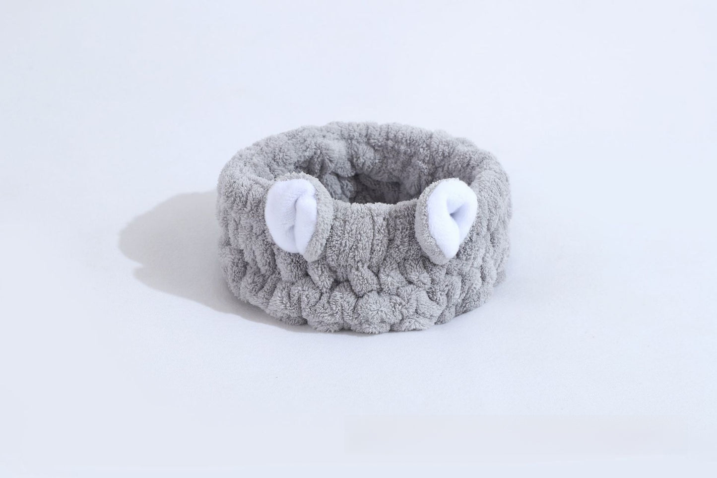 Plush Bow Hair Tie Headband