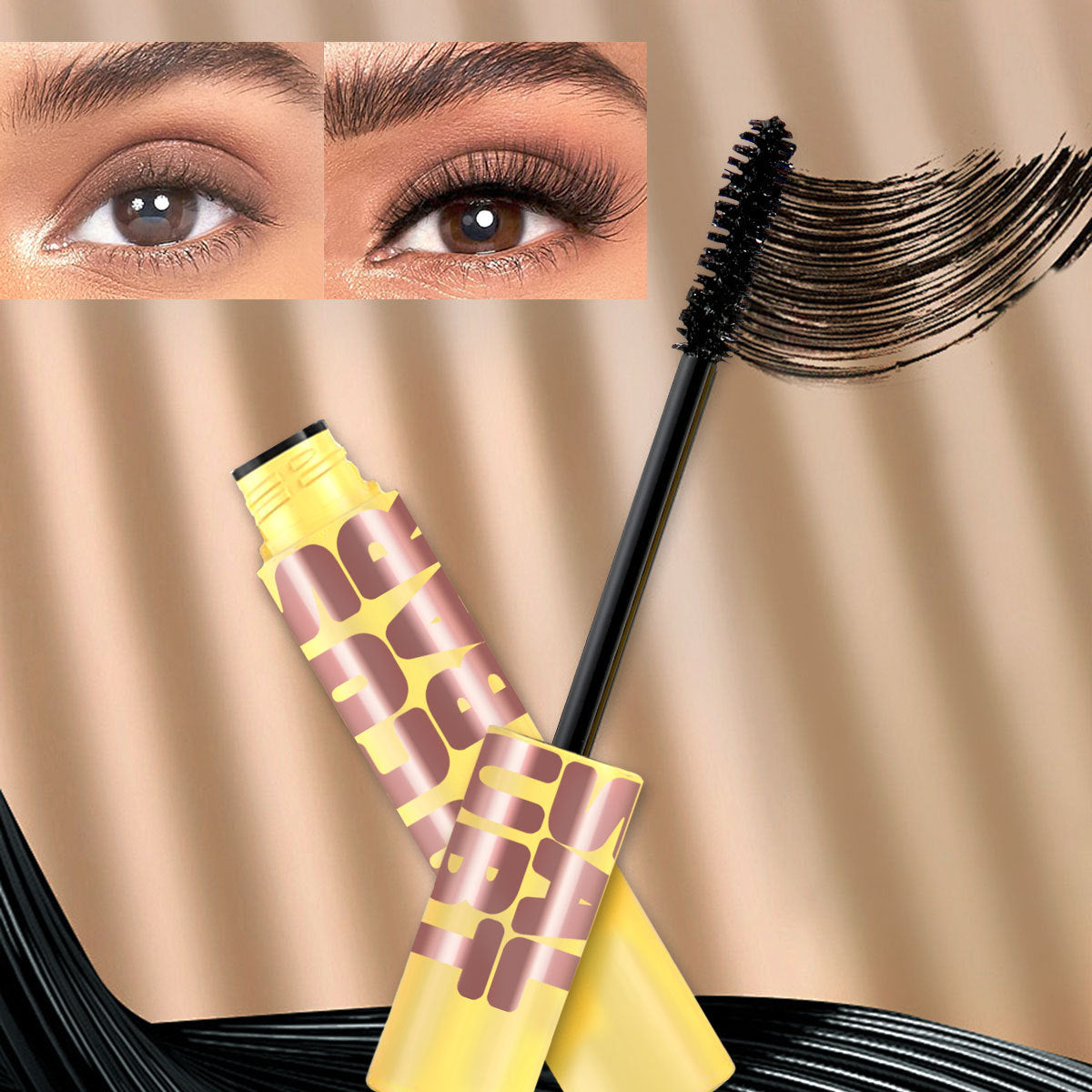 Eyelash mascara liquid