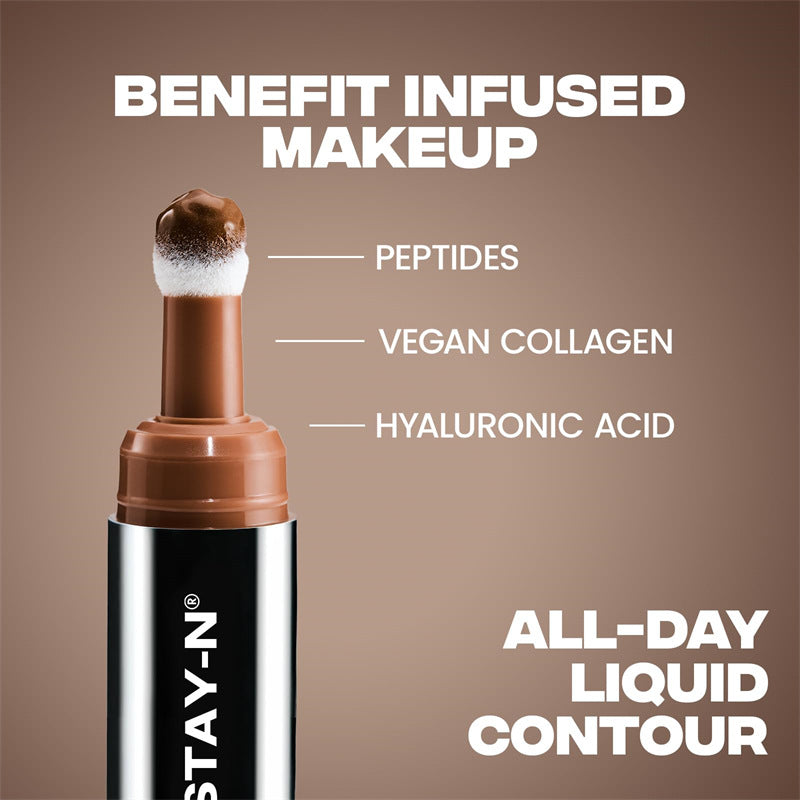 Sacheu Liquid Contour Stay-N Long Wear Cream Contour Makeup