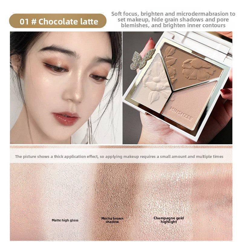 Nose Shadow Blush New Makeup High-gloss Finishing