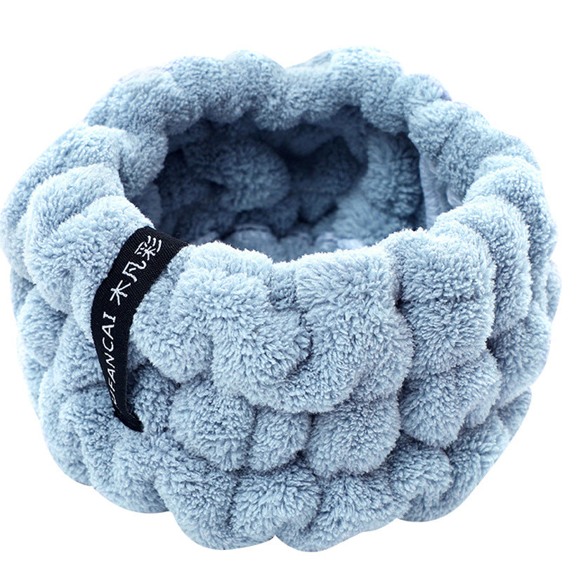 Plush Bow Hair Tie Headband