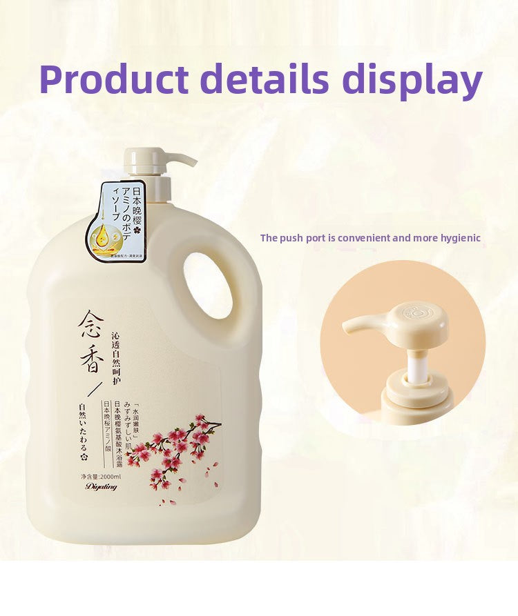 Evening Sakura Shampoo Conditioner Body Soap