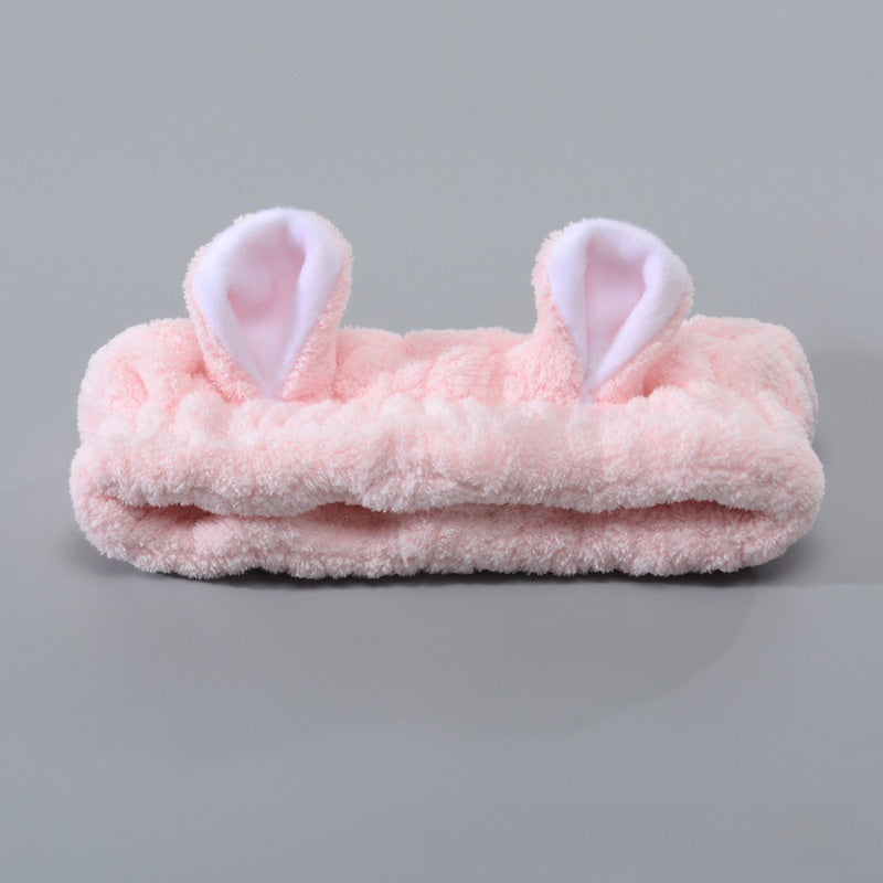Plush Bow Hair Tie Headband