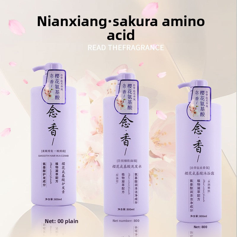 Evening Sakura Shampoo Conditioner Body Soap