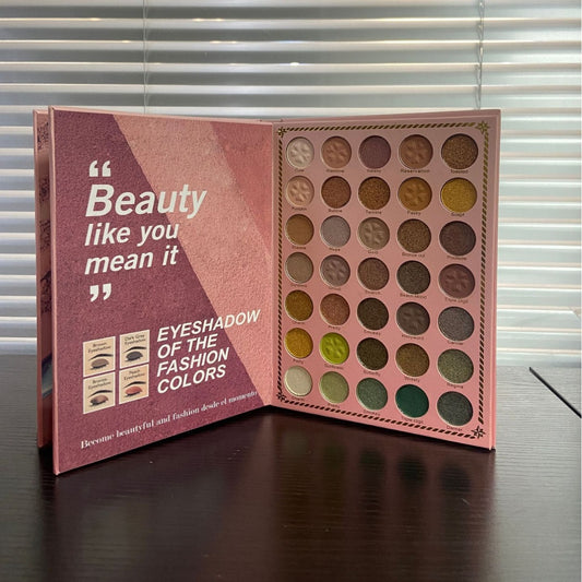 82-Color Book-Style Multifunctional Makeup Palette
