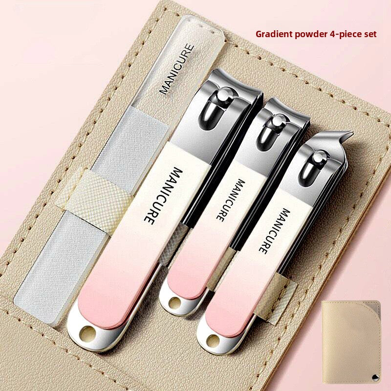 oblique pedicure nail tools beauty set
