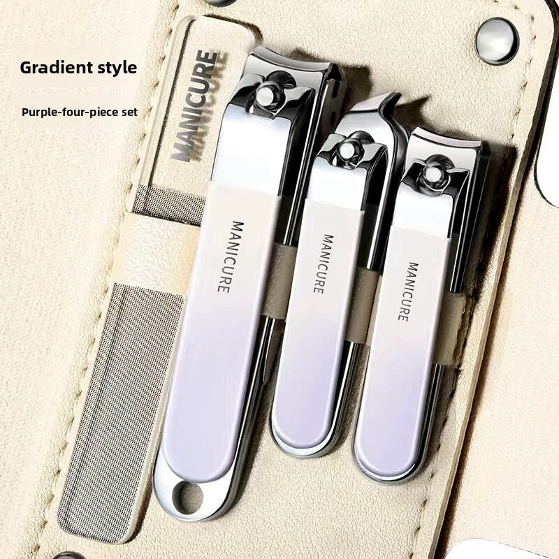 oblique pedicure nail tools beauty set