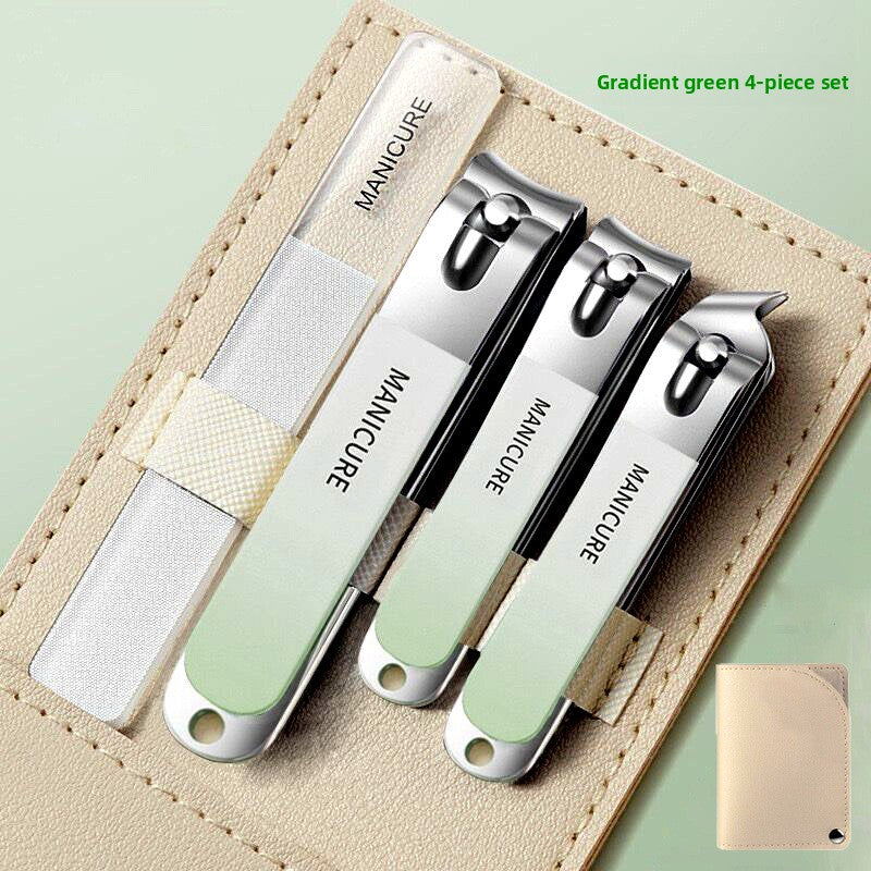 oblique pedicure nail tools beauty set