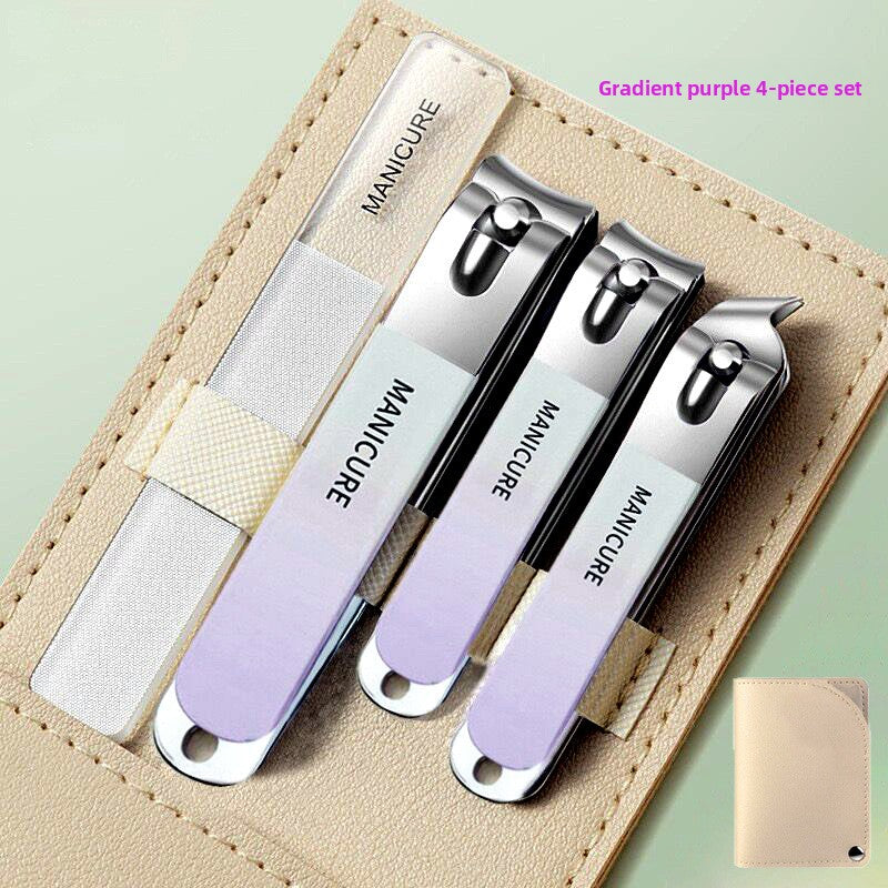 oblique pedicure nail tools beauty set