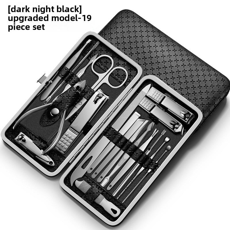 oblique pedicure nail tools beauty set