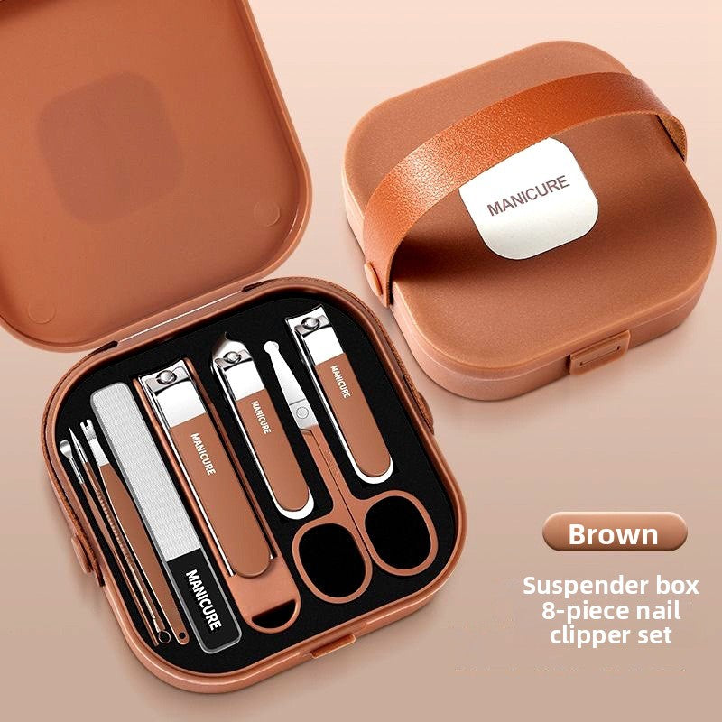oblique pedicure nail tools beauty set