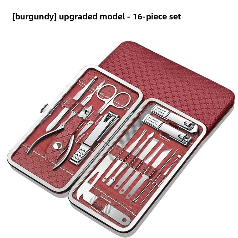 oblique pedicure nail tools beauty set