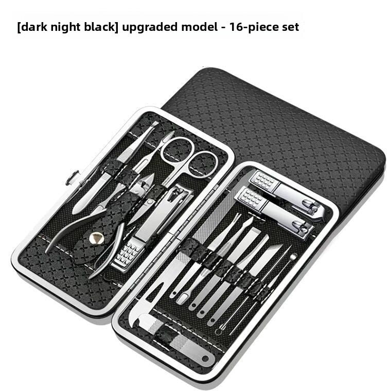 oblique pedicure nail tools beauty set