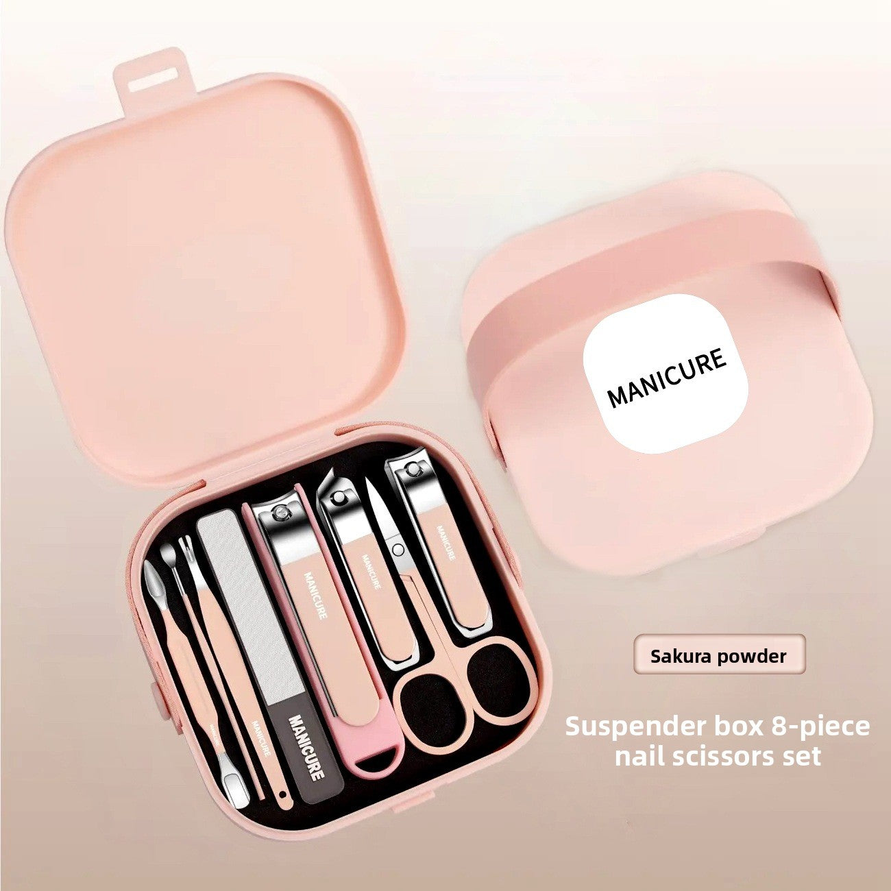oblique pedicure nail tools beauty set