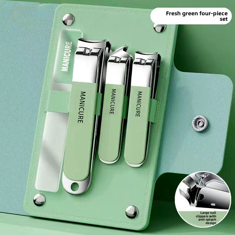 oblique pedicure nail tools beauty set