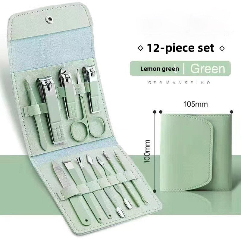 oblique pedicure nail tools beauty set
