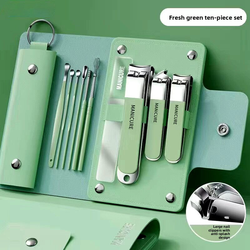 oblique pedicure nail tools beauty set