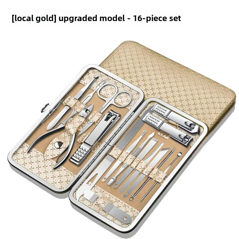 oblique pedicure nail tools beauty set
