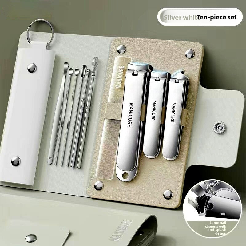 oblique pedicure nail tools beauty set